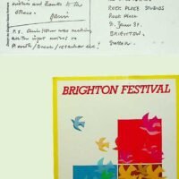 1986-02-27 Postcard from Gavin Henderson re Brighton Festival