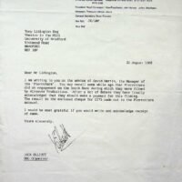 1988-08-25 Letter of negotiation for fee from Equity
