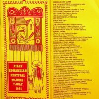 1991-07 Filey Edwardian Festival programme 1