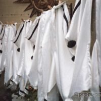 1991 Bradford Festival costumes drying