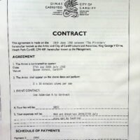 1992-06-18 Cardiff City Council contract