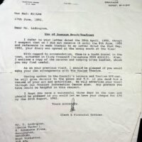 1992-06-217 Letter from Swanage Town Council
