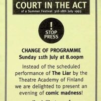 1993-07-11 Court in the Act at The Royal Academy 1