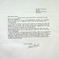 1995-11-03 Letter from Andie Caine Junior