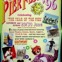 1996-06-29 Southport Pier Festival poster