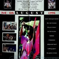1996-08 Morecambe Street Bands Festival leaflet 1a