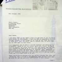 1996-10-04 Letter from Phil Kelsall about Gala Concert at Blackpool Tower Ballroom 1