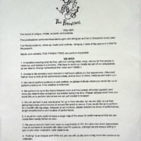 1996 Press release + 'You Get, We Need' 1
