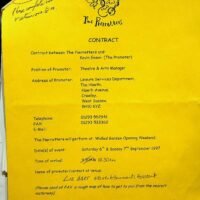 1997-08-11 Contract with Crawley Borough Council 1