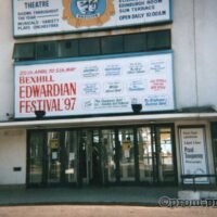 1997 Outside the De La Warr Pavilion 1
