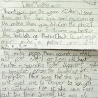 1998-9 Fanmail from Bexhill - Alacko 1