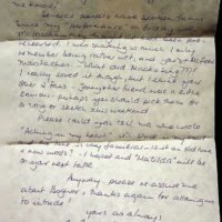 1998-9 fanmail from Bexhill 1a