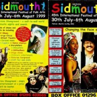 1999-08 Sidmouth International Folk festival brochure 1c