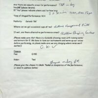 1999.08 Wycombe Street Festival contract 1a