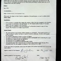 2000.01.07 Edgeley Festival contract 1a