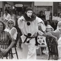Dacko - Brighton Square in a cafe terrace 1984